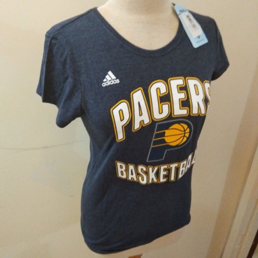 NWT INDIANA PACERS ADIDAS WOMENS SHIRT